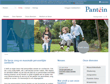 Tablet Screenshot of pantein.nl